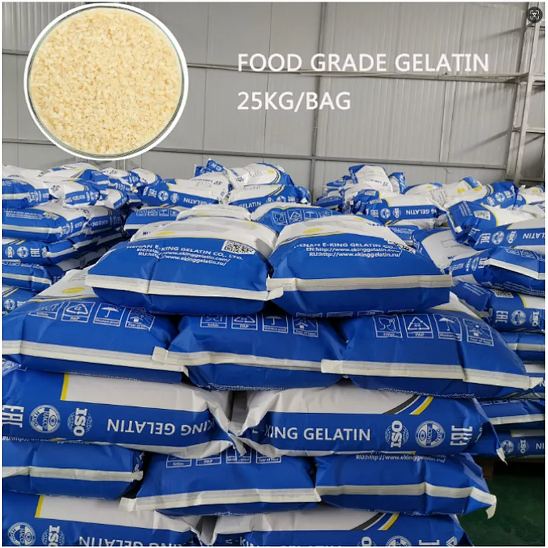 E-KING famous food capsules gelatin with ISO HACCP MUI certificate